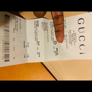 Authentic Gucci belt